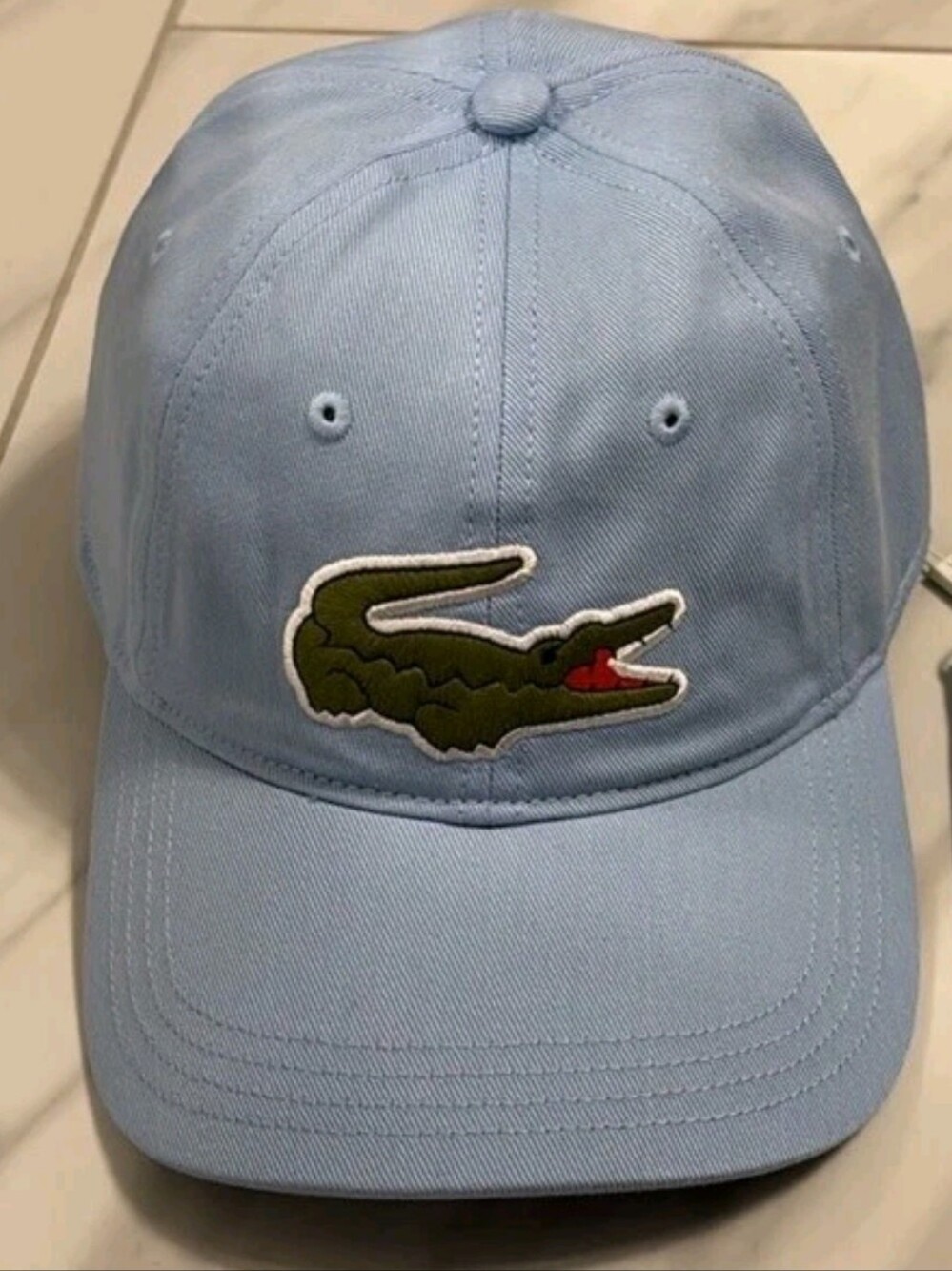 Lacoste Baby Blue Unisex BASEBALL CAP NWT